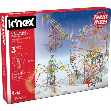 KNEX THRILL RIDES PARQUE ATRACCIONES