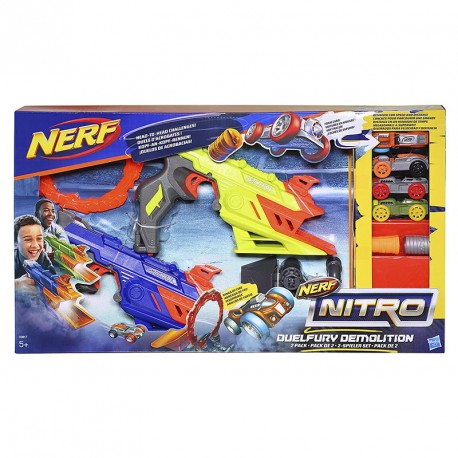 NERF NITRO DUELFURY DEMOLITION PACK DE 2