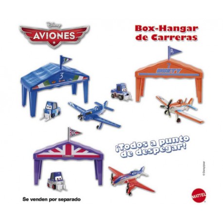 AVIONES (PLANES) BOX HANGAR DE CARRERAS (UNIDAD)