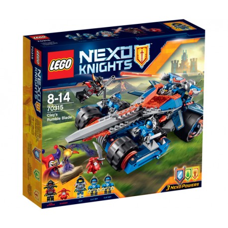 NEXO KNIGHTS ESPADA TRONADORA CLAY