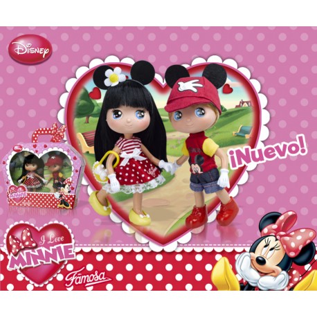 I LOVE MINNIE NIÑA Y NIÑO (UNIDAD)