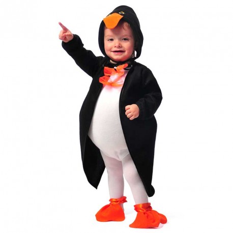 DISFRAZ PINGÜINO 12 MESES