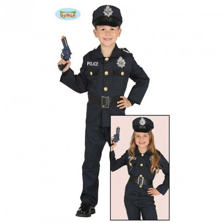 DISFRAZ POLICIA 5-6 AÑOS