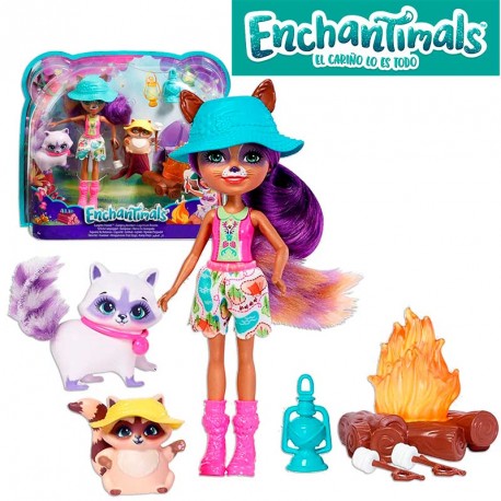 ENCHANTIMALS VAMOS DE ACAMPADA