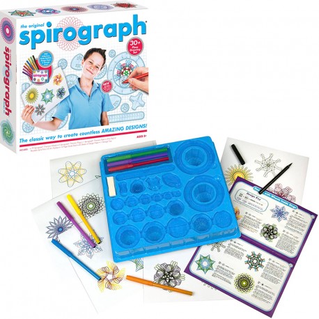 SPIROGRAPH KIT 30+ CON ROTULADORES