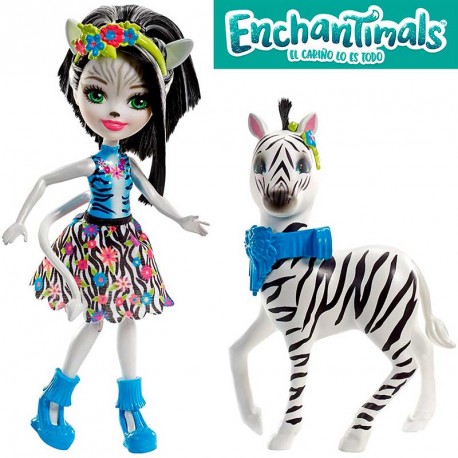 ENCHANTIMALS ZELENA ZEBRA