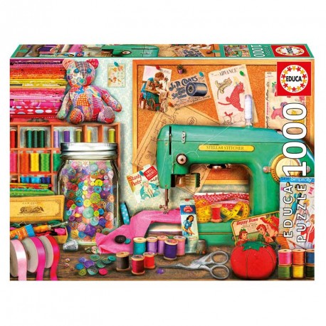 PUZZLE 1000P RINCON DE COSTURA