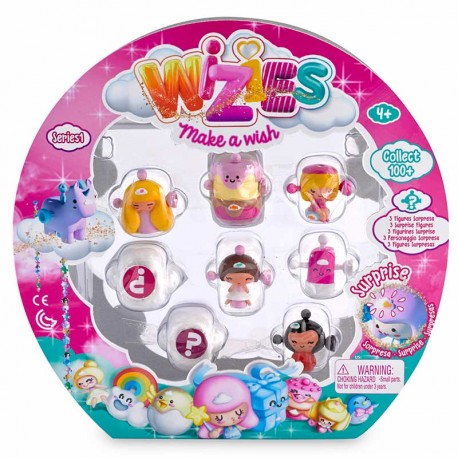 WIZIES PACK 8 FIGURAS