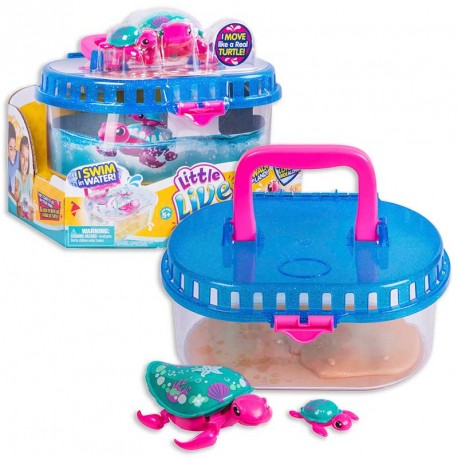 LITTLE LIVE PETS TANQUE Y TORTUGA MOLONA SERIE 5