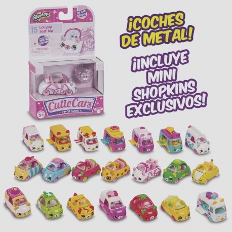 SHOPKINS CUTIE CARS BLISTER PACK 1