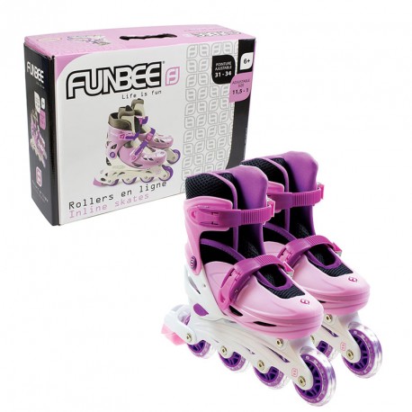 PATINES EN LINEA ROSA