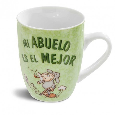 TAZA MI ABUELO ES EL MEJOR PORCELANA