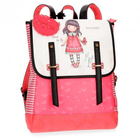 GORJUSS MOCHILA PORTATODO 38 cm.TIME TO FLY