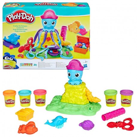 PLAYDOH PULPO DIVERTIDOS TENTACULOS