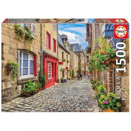 PUZZLE 1500P PASEO ENTRE FLORES