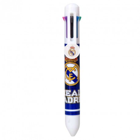 REAL MADRID BOLIGRAFO 8 COLORES