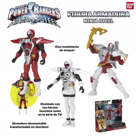 NINJA STEEL FIGURA ARMADURA