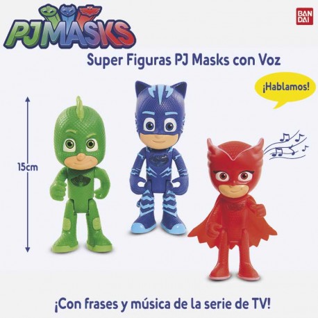 PJ MASKS SUPER FIGURAS CON VOZ