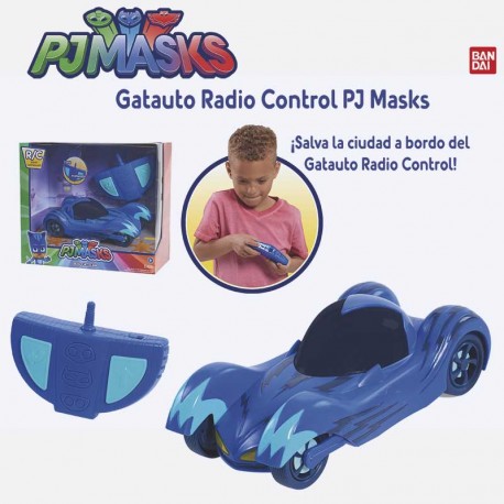 PJ MASKS GATAUTO RADIOCONTROL