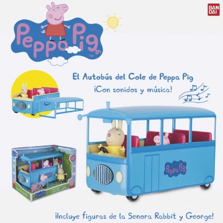 PEPPA PIG EL AUTOBUS DEL COLE