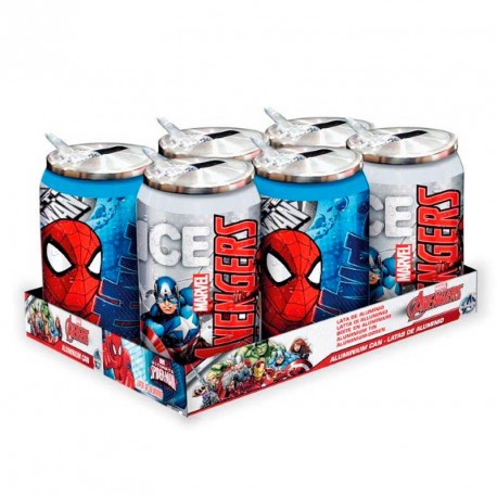 SPIDERMAN y AVENGERS CANTIMPLORA REFRESCANTE