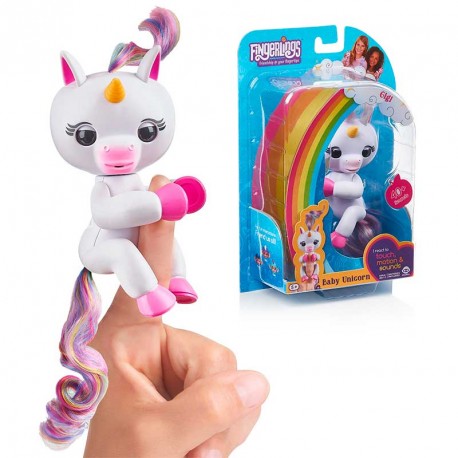 PEQUEÑO UNICORNIO FINGERLINGS- BLANCO-GIGI