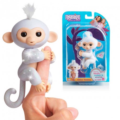 FINGERLINGS MONITO GLITTER BLANCO