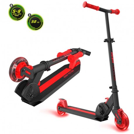 PANITETE SCOOTER NEON VECTOR ROJO