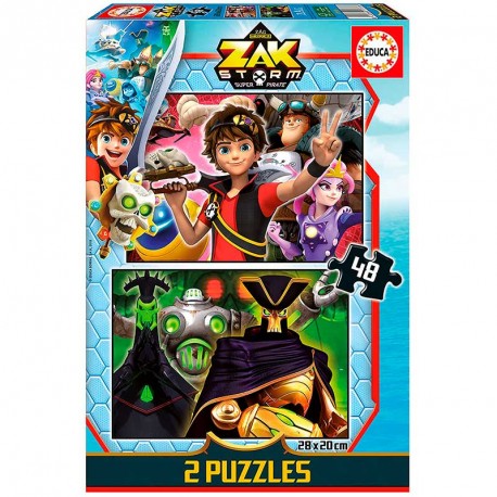 PUZZLE 2X48P ZAK STORM