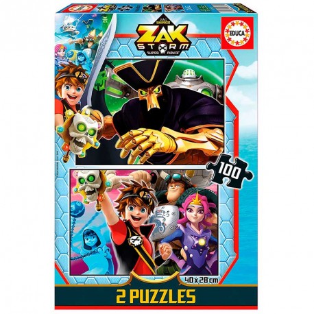 PUZZLE 2X100P ZAK STORM