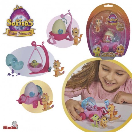 SAFIRAS IV SET BABY PRINCESS CON ACCESORIO .