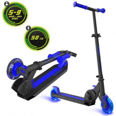 PATINETE SCOOTER NEON VECTOR AZUL