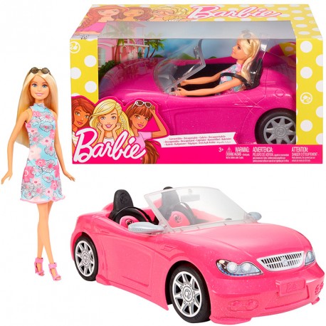 BARBIE Y SU DESCAPOTABLE