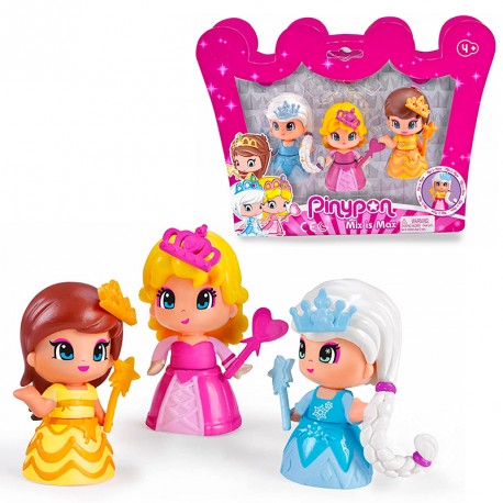 PINYPON PACK 3 PRINCESAS