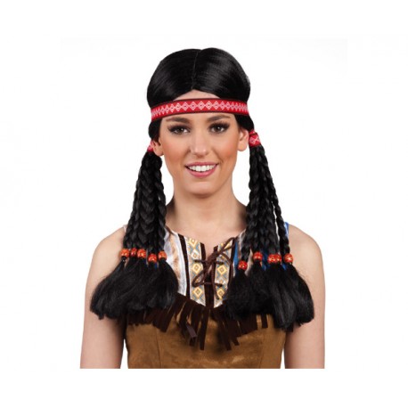 PELUCA HOMBRE INDIO MAKAWEE DIADEMA