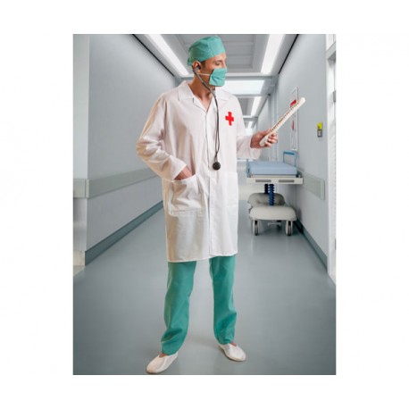 DISFRAZ ADULTO MEDICO T.U