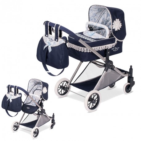 COCHE DE MUÑECA 3X1-XL ROMANTIC