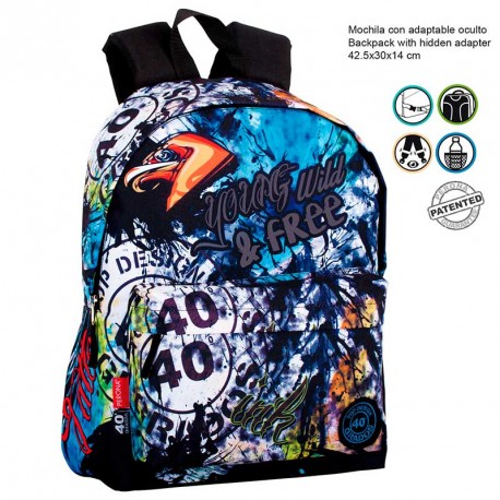 MOCHILA JR. CG WILD AND FREE