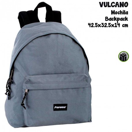 MOCHILA PR VULCANO GREY