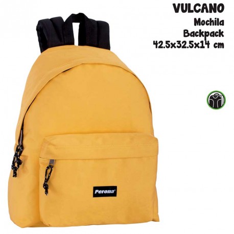 MOCHILA PR VULCANO MUSTARD