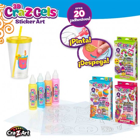 CRA-Z-GELS DECORA TU MUNDO