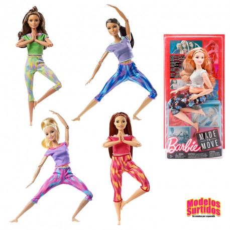 BARBIE MOVIMIENTO SIN LIMITES (MODELOS SURTIDOS)