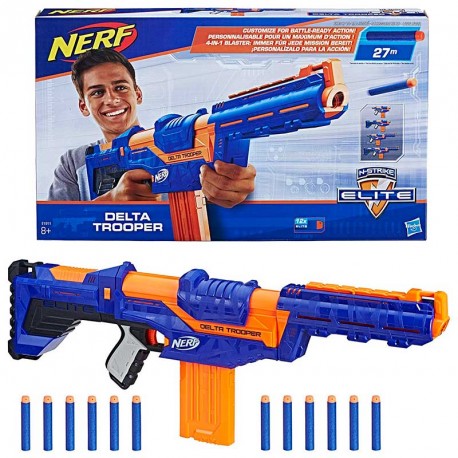 PISTOLA NERF ELITE DELTA TROOPER