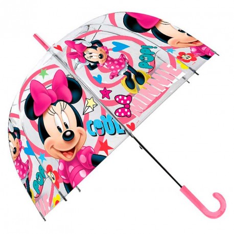 MINNIE PARAGUAS TRANSPARENTE CAMPANA 19P MAN