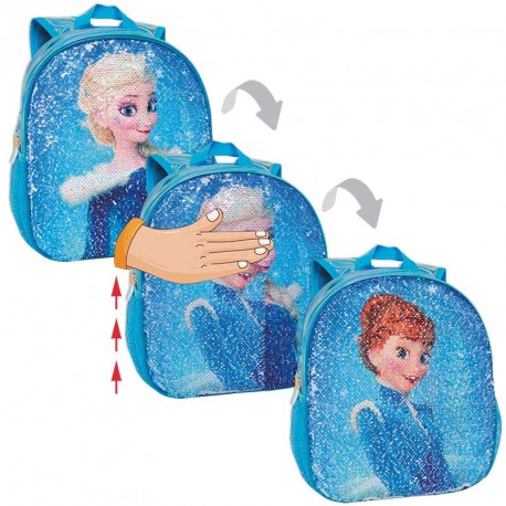 MOCHILA FROZEN CON LENTEJUELAS REVERSIBLES