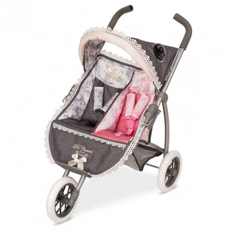 SILLA GEMELAR PARA MUÑECA REBORN PLEGABLE