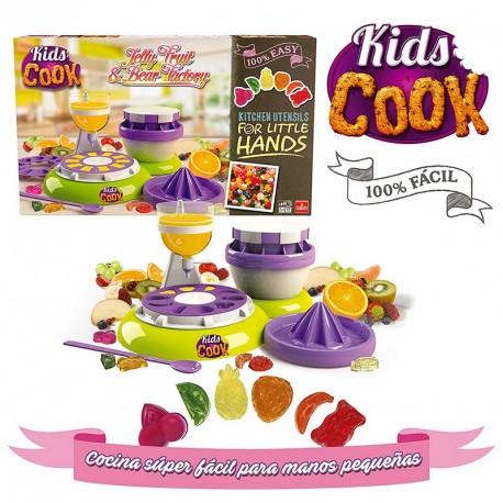 KIDS COOK FABRICA CHUCHES Y OSITOS DE GOMA