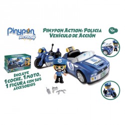 PINYPON ACTION POLICIA VEHICULOS DE ACCION