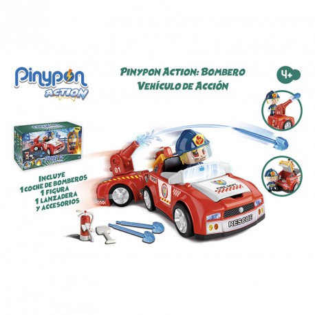 PINYPON ACTION BOMBERO- VEHICULOS DE ACCION