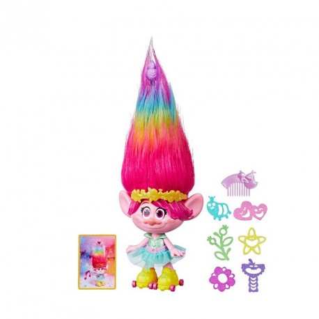 TROLLS POPPY PEINADOS MULTICOLORES